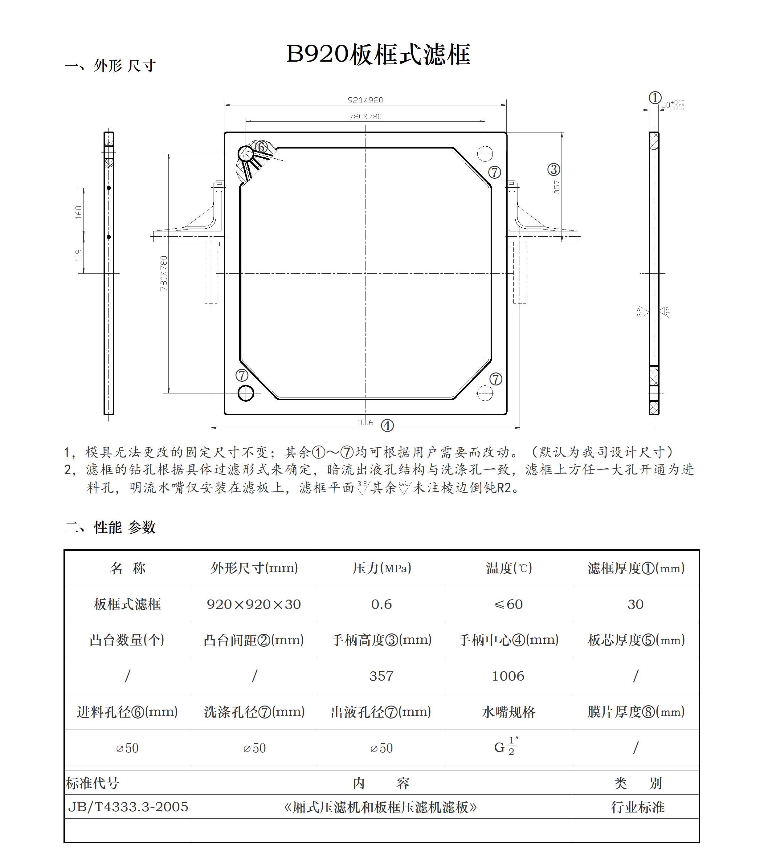 B800-1000板框式压滤机滤板(图8)